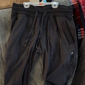 lululemon athletica Black Track Pants